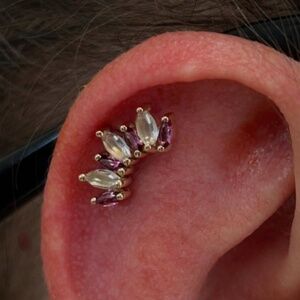 BVLA Athena - Rhodolite and Moonstone